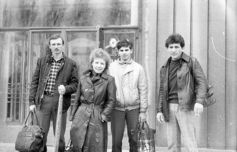 Володимир Вербицький (праворуч)