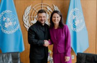 Зеленський зустрівся з головою 80-ої сесії Генасамблеї ООН