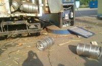 ​На АЗС в Полтавской области взорвался газовый баллон, пострадал водитель 