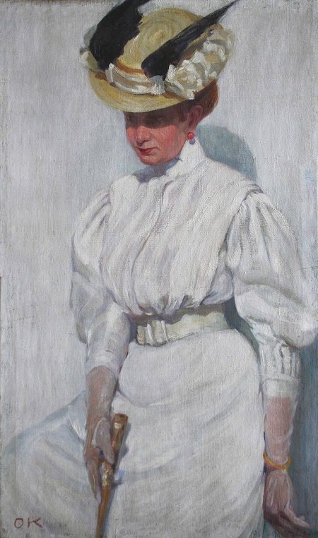 Портрет Ольги в білому. 1906