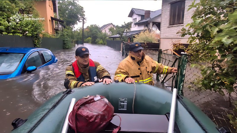 Наслідки повені на Львівщині