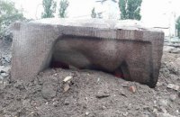 В Киеве завершили снос памятника чекистам