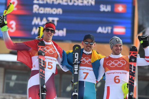 Швед Мюрер выиграл золото Пхёнчхана в горнолыжном слаломе