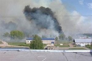 В России взорвался военный склад, есть пострадавшие