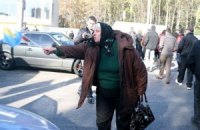В Тернополе из-за Тимошенко перекрыли две трассы 