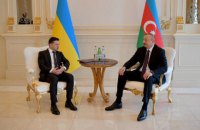 Зеленський обговорив з президентом Азербайджану актуальні питання порядку денного