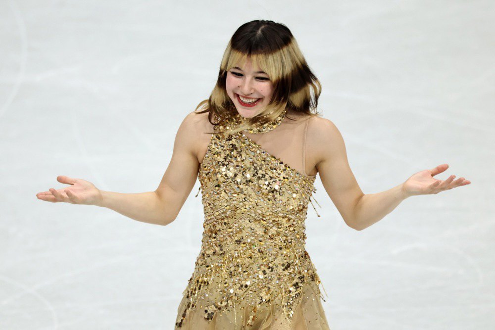 Eмоції Аліси Лю після перемоги