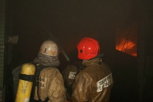 В Харькове горел завод