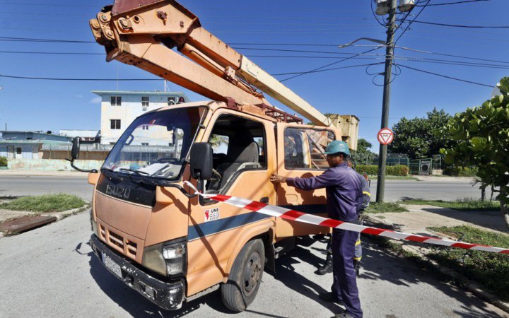 На Кубі вчетверте менше ніж за рік відбувся обвал національної електромережі