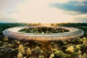 Apple построит себе офис в виде огромной летающей тарелки