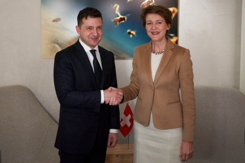 Зеленський обговорив з президентом Швейцарії інвестиції в Україну
