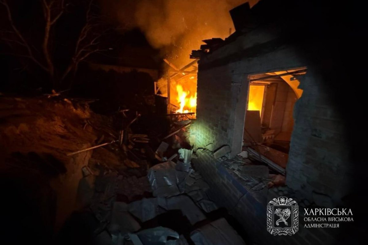 Наслідки російської атаки у Харківській області