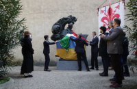 Кличко відкрив пам’ятник Тарасу Шевченку у Флоренції 
