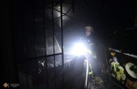 Унаслідок російського обстрілу загорівся магазин у Миколаєві