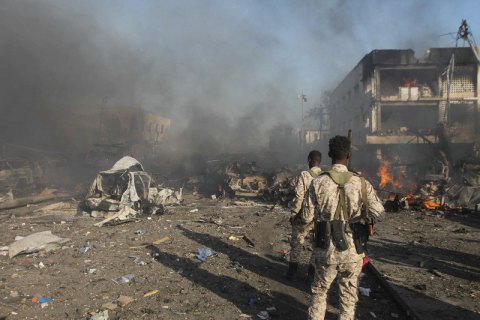 45 осіб загинули в результаті двох вибухів у столиці Сомалі