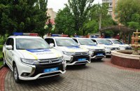 Полиция Хмельницкого получила новые кроссоверы Мitsubishi