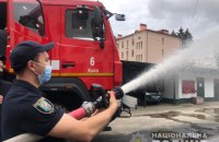В Киеве полицейские и спасатели провели совместные учения