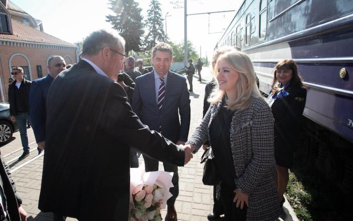 Президентка Словаччини Чапутова прибула до Києва з прощальним візитом. Анонсувала хороші новини про допомогу