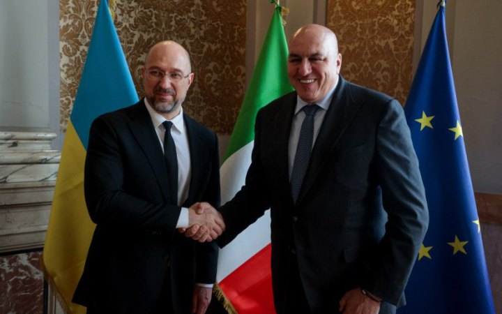 Шмигаль і міністр оборони Італії обговорили посилення військово-технічної допомоги для України