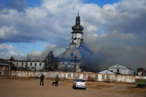 Пожар в колонии во Львовской области ликвидировали