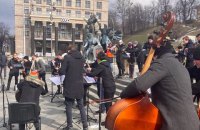 У Києві на Майдані пройшов концерт "Вільне небо"