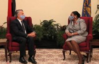 Кислица вручил верительные грамоты президенту Тринидад и Тобаго