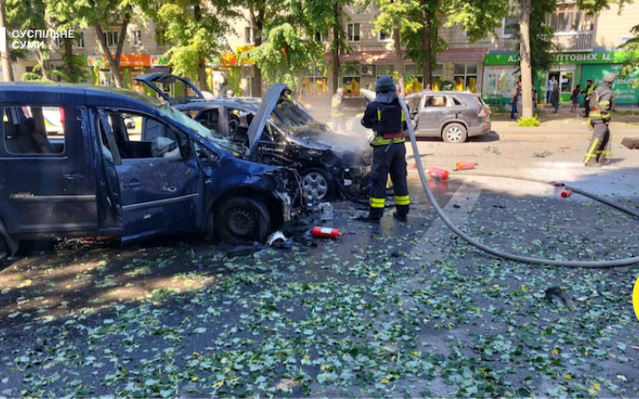 Воєнна розвідка України встановила російських військових, причетних до удару по місту Суми, що вбив 6 людей