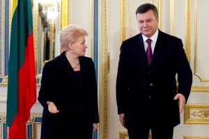 Янукович посетит Литву с официальным визитом
