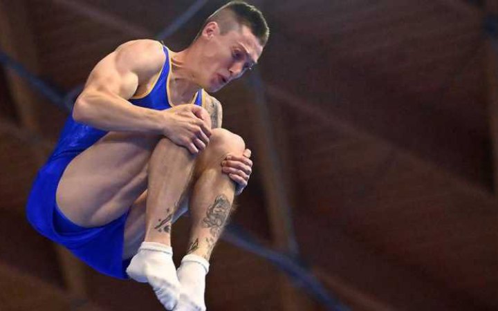 Давиденко завоював для України першу за 10 років медаль чемпіонату Європи зі стрибків на батуті