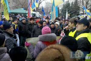 В Ровно суд запретил акции протеста возле областного МВД