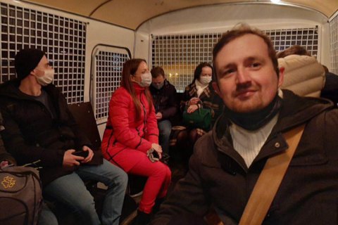 У Петербурзі біля консульства Білорусі затримали 14 протестувальників