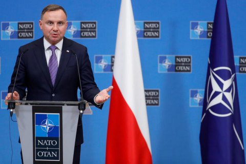 Президент Польщі запропонував провести зустріч Україна–НАТО на рівні глав держав