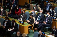 Зеленский принял участие в открытии 76-й сессии Генассамблеи ООН 