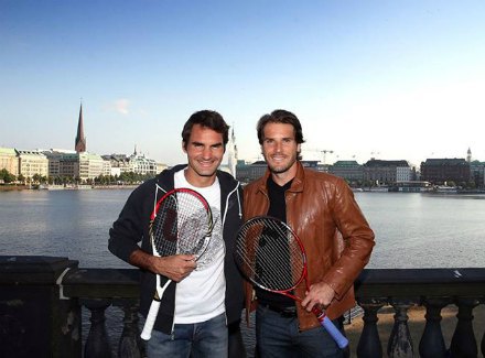 Звездные ветераны Федерер и Хаас в Гамбурге могут пересечься не раньше финала