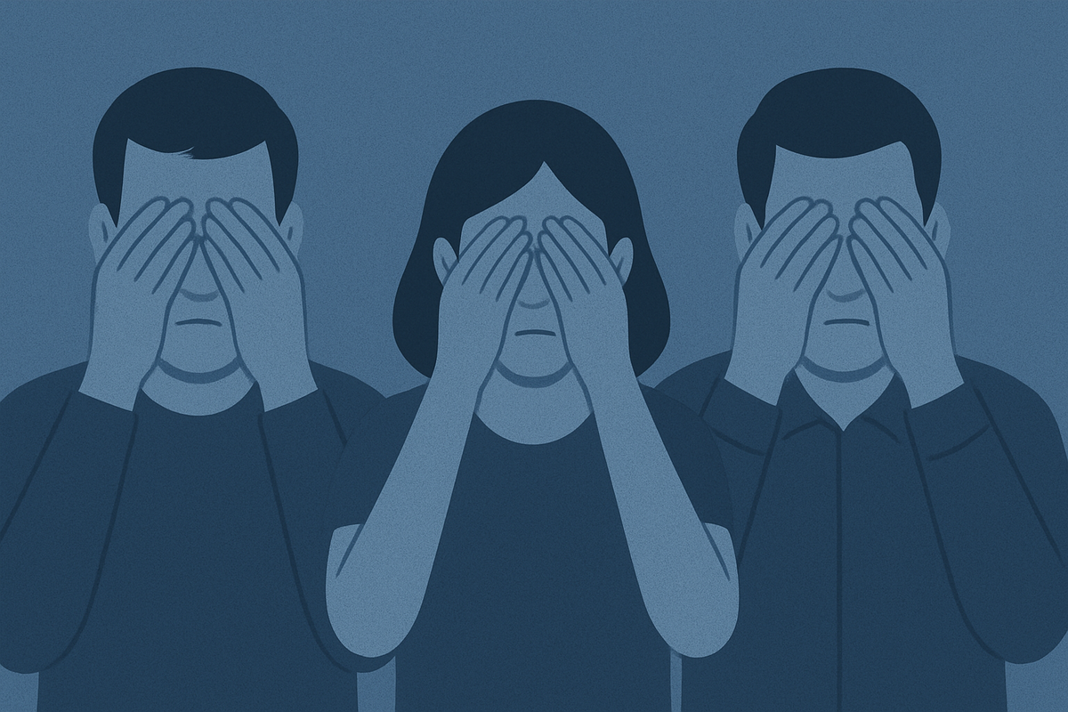 Коли інші заплющують очі на проблему