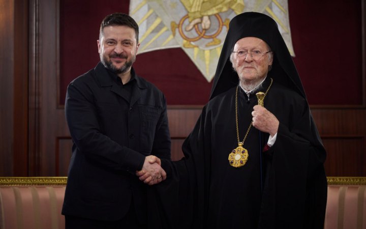 Зеленський обговорив зі Вселенським Патріархом Варфоломієм долю українських дітей