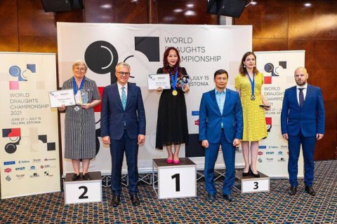 Українка Мотричко стала бронзовим призером чемпіонату світу з шашок