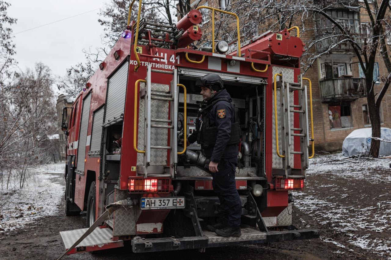 Ліквідація наслідків обстрілу