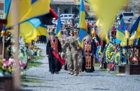 У Львові провели в останню путь трьох героїв, які віддали свої життя за Україну