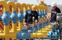 Україна закачала 2,5 млн кубометрів газу з Угорщини