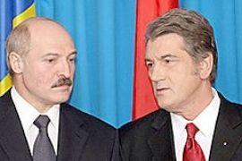 Ющенко привез Лукашенко в эпицентр эпидемии