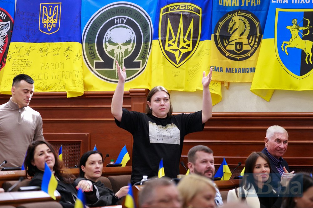 Ксенія Семенова під час засідання