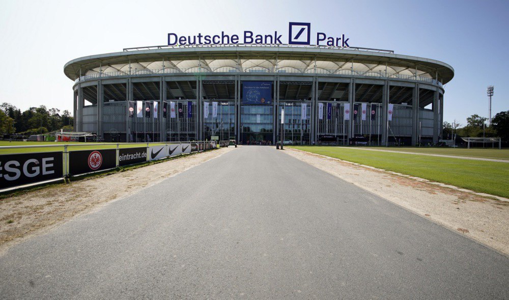 Стадіон Deutsche Bank Park у Франкфурті. Місткість – 47 тисяч.