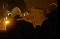 В Харькове неизвестные напали на митинг Евромайдана