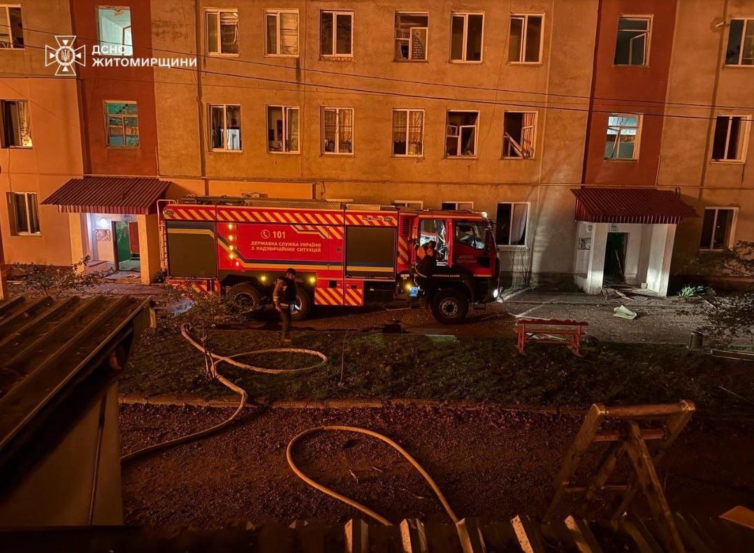 Ліквідація наслідків російської атаки