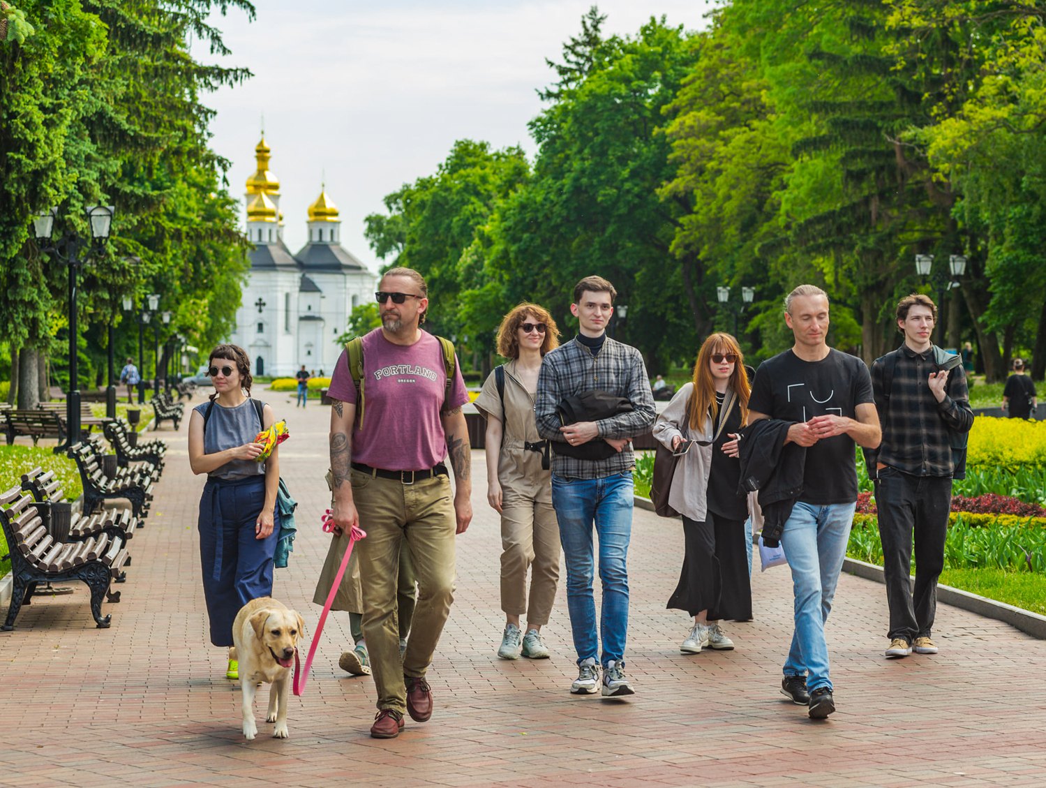 Експедиція учасників Лабораторії практик меморіалізації в Чернігів, травень 2024