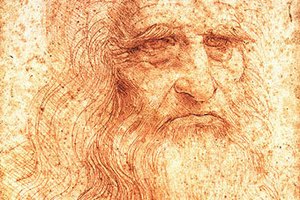Учені: автопортрет Леонардо да Вінчі "захворів" на кір