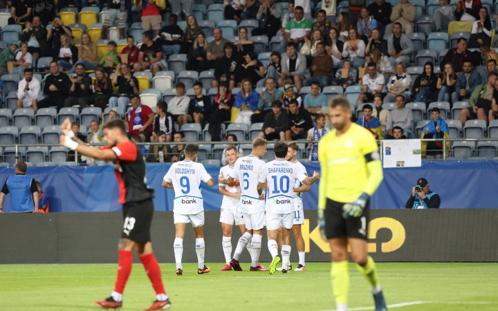 “Динамо” перемогло “Хамрун Спартанс” у матчі-відповіді другого кваліфікаційного раунду Ліги чемпіонів 