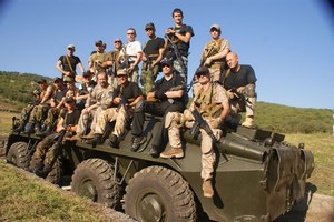 Британцы готовят боевиков на крымском полигоне
