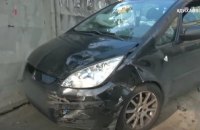В центре Киева пьяный водитель Porsche устроил ДТП, пострадала ведущая "5 канала"
